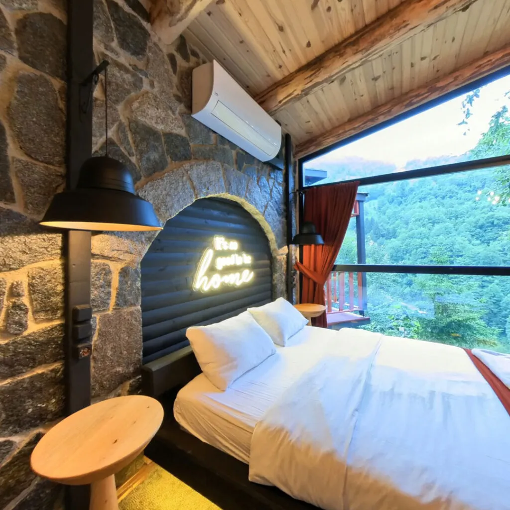 Bungalove Tatil Köyü 360° sanal tur, Rize